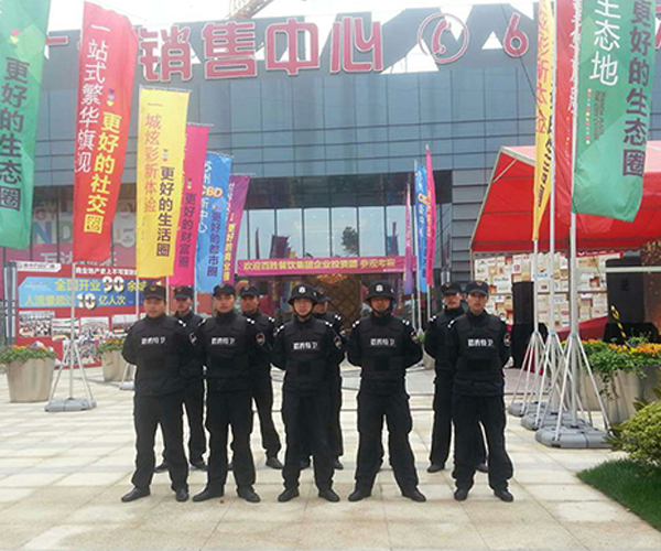 猎豹特卫为万达广场秩序维护